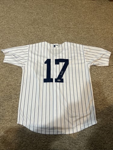 NEW YORK YANKEES - AARON BOONE SIGNED AUTOGRAMM TRIKOT PSA COA MANAGER SPIELER - Bild 1 von 8