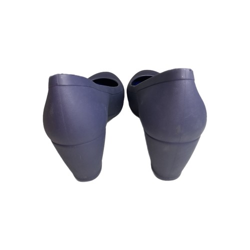 Vestido sin cordones Crocs Lina con cuña para mujer 8 doble comodidad azul - Imagen 10 de 11