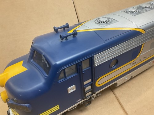 LGB G GAUGE DIESEL LOCOMOTIVE F7A 20577 SANTA FE BLUEBONNET MZS DCC FITTED NICE! - Picture 6 of 24