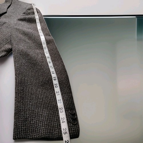 Giorgio Armani Sport Mantel Italy Woven Tweed Wolle Neiman Marcus Gr. 44R Vintage - Bild 6 von 13