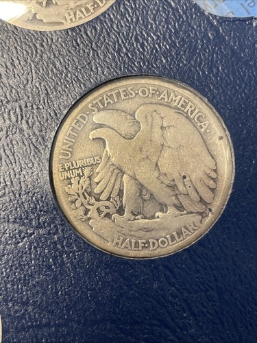 Komplettes 1916-1947-D Walking Liberty Half Dollar Whitman Album 65 Münzen - Bild 4 von 17