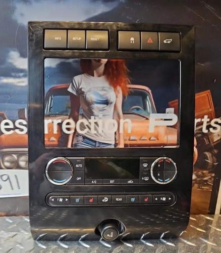 2007-2011 Ford Expedition Climate Control With Radio Bezel 8L14-18C612-BB - Picture 2 of 3
