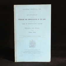 1920 Statistics as to the Operation and Administration of the Laws Relating t...