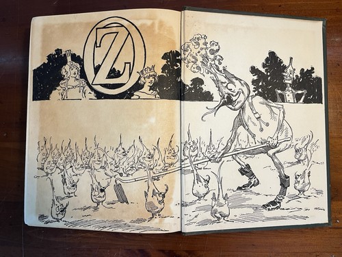 Der hungrige Tiger von Oz von L Frank Baum Erstdruck mit Platten 1926 Ruth P. Thompson - Bild 13 von 14