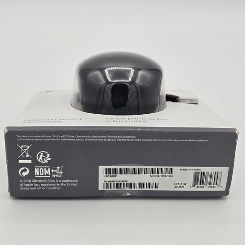 Microsoft 1850 Wireless Mobile Mouse With Dongle Open Box - Afbeelding 13 van 13