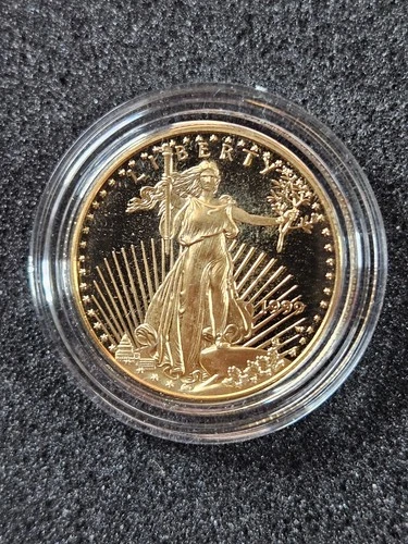 🌟 1999-W American 1/2 oz Gold Eagle $25 PROOF Coin IN CAPSULE ONLY (NO OGP)