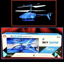 Sky BAZHE 360° Eversion Rechargeable Helicopter Enhanced CHO37 Full 3D Flight