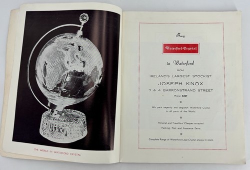 Original 1960's WATERFORD GLASS / CRYSTAL CATALOGUE & PRICE LIST 1964 160 pages - Picture 5 of 24