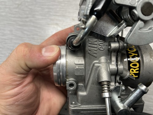 Procycle TM40 Mikuni Flatslide Pumper Carb for Suzuki DR650 - Picture 12 of 13