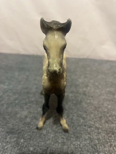 Vintage Horse Pony Grey And White Spots Equestrian 6" - Picture 8 of 11