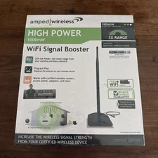 Amped Wireless High Power 1000mW Wi-Fi Signal Booster (SB1000)