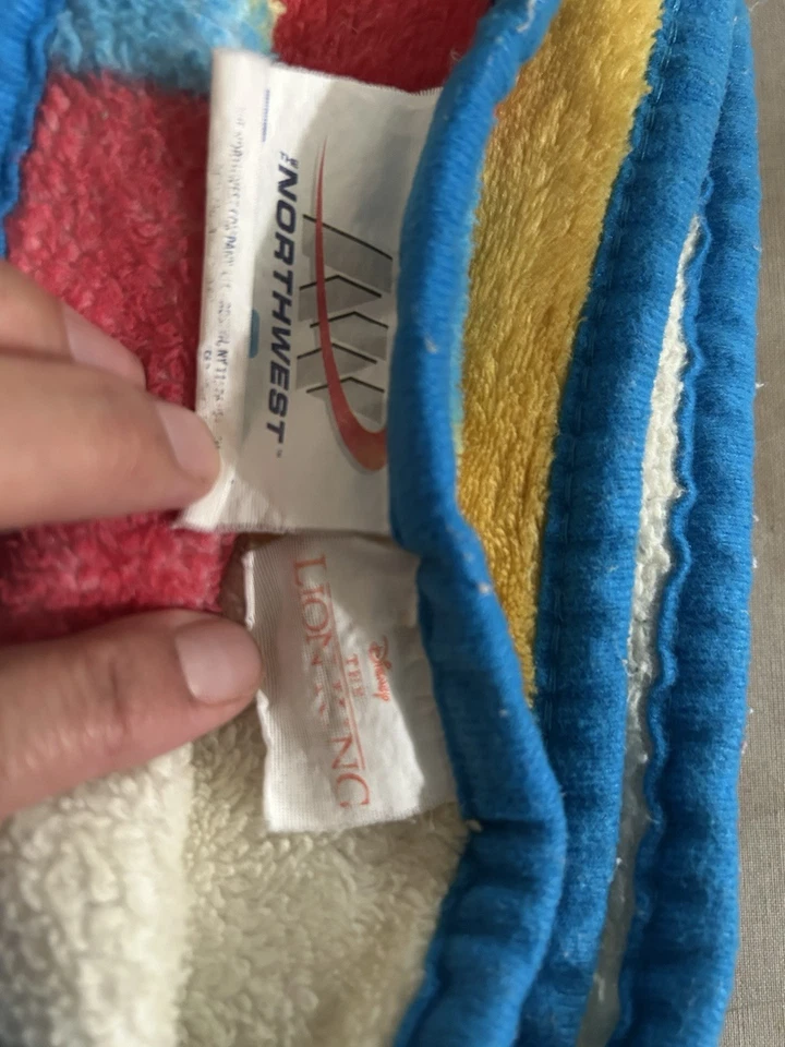 Manta polar suave Disney El Rey León Simba niño pequeño Foto 3 de 3