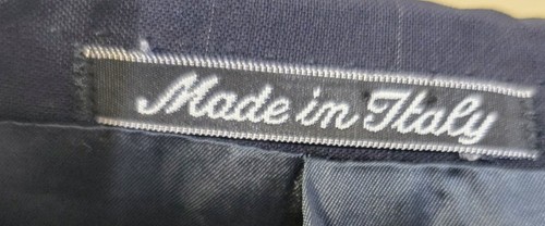 Chaqueta de traje para hombre Giorgio Armani s.40 gris a rayas lana Collezioni - Imagen 8 de 12