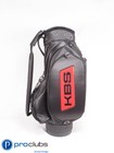 Nice Kbs Staff Golf Bag w/Rainhood - Black 440289