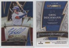 2022 Select Sparks Signatures Tri-Color Prizm /75 Greg Deichmann Rookie Auto RC