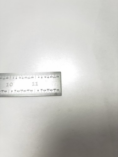 Mitutoyo No 182-125 12”x1” Rigid Steel Rule Scale SAE + Metric - Picture 6 of 8
