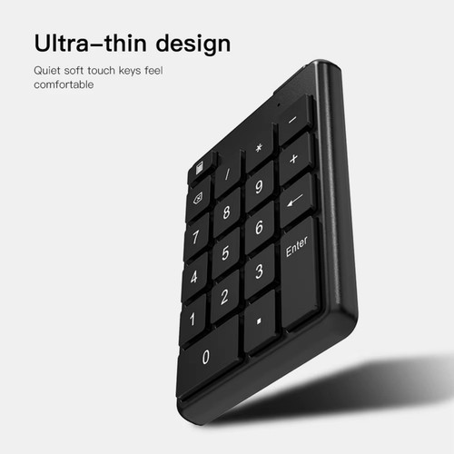 Mini Numeric Keypad External Number Pad for for Laptop PC Accounting Supplies - Zdjęcie 4 z 12