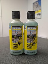 2 X 500ML Karcher Pressure Washer Patio and Deck Cleaning Detergent  62959570
