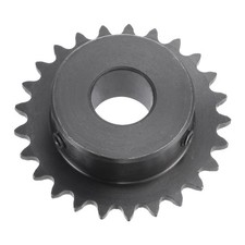 25 Teeth Sprocket 1/4" Pitch 15mm Bore Carbon Steel with Set Screws