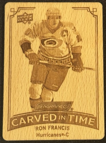 Upper Deck 2023-24 inciso - Ron Francis scolpito nel tempo #CT-6 come nuovo - Foto 1 di 2