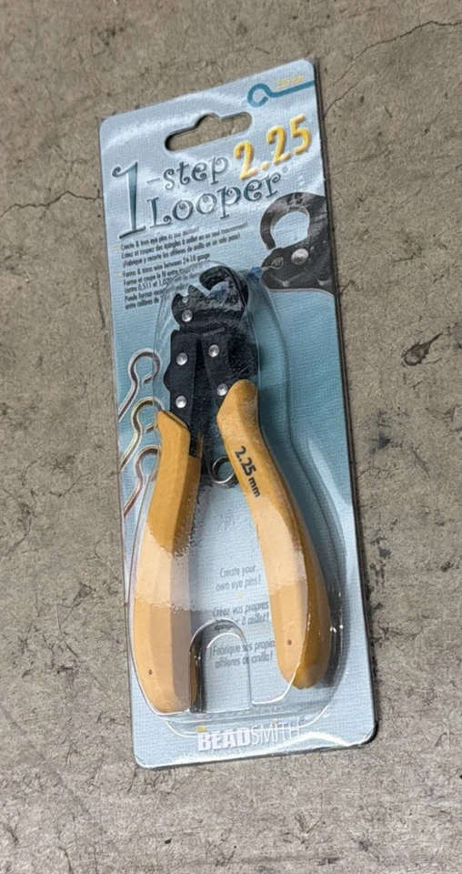 1-ступенчатые плоскогубцы Beadsmith с большой петлей 2,25 мм - Изображение 3 из 4