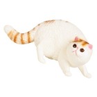 Plastic Cat Figurine Cat Model Adornment Realistic Model Ornament