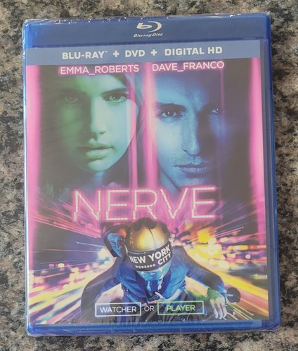 Nerve 2016 (Blu-Ray + DVD W/Slipcover) Factory Sealed NEVER TRUST STOCK PICS - Picture 4 of 5