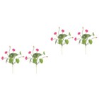 2 Pieces Künstlich Künstliche Lotusblume Dekorative Blumen