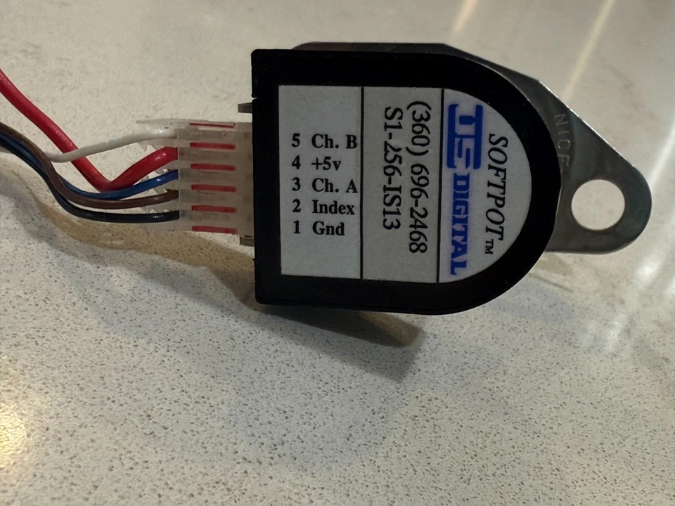 Softpot TM US Digital S1-256-IS13 Optical Rotary Encoder -7 available @ $25 each - Image 2 of 4