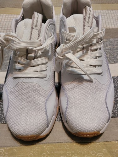 Women's Reebok Zig Dynamica Training Running Lace Up Shoes Off White 30106WCS - 第 8/8 張圖片