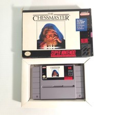 Mindscape The Chessmaster SNES Super Nintendo Game Cartridge w/Box