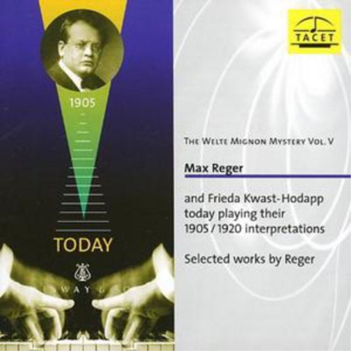 Альбом Max Reger Welte-mignon Mystery Vol. V (CD)