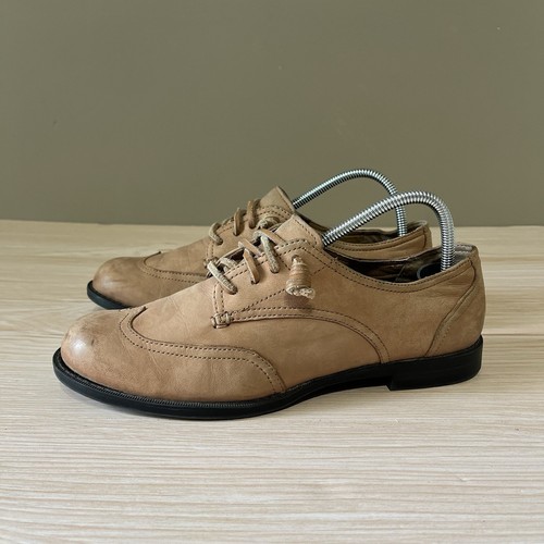 Brown Leather Sperry Top Sided Oxford Shoes Women’s Sz 7.5