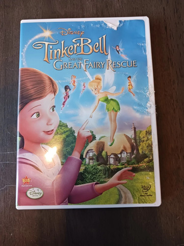 Disney Tinkerbell and the Great Fairy Rescue DVD With Slip Cover - Imagen 2 de 9