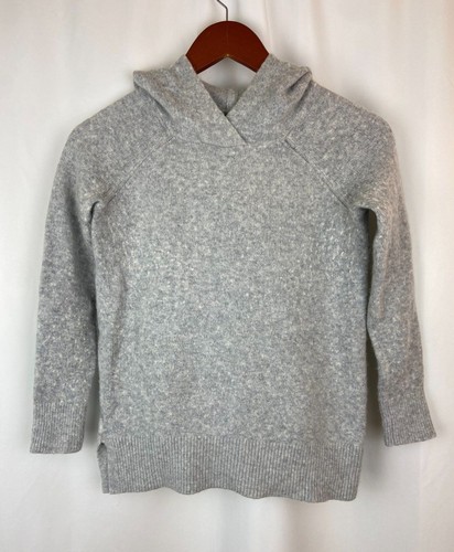 LOFT Damen Pullover Kapuzenpullover Gr. XXSP grau weich Hoodie Strick Acryl - Bild 1 von 8