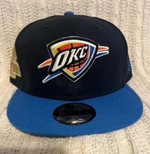 Oklahoma City Thunder New Era 9FIFTY NBA Champions 24-25 Two Tone Snapback Hat 