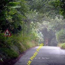 Photo 6x4 Springhill Lane descending to Lower Penn, Staffordshire This is c2016
