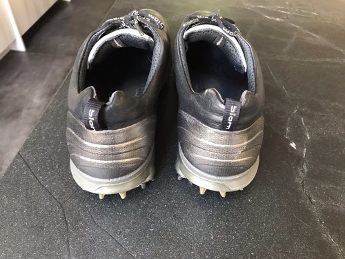 Ecco Biom National Motion Spikeless Men’s Golf Shoes Black Leather Size 46 - Picture 3 of 8