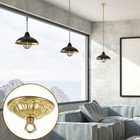 Geschlossener Haken Befestigungsplatte Für Leuchtmittel Deckenplatte Aus Metall