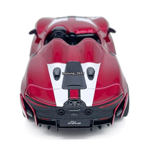 1/36 McLaren Elva Model Toy Car Diecast Toy Vehicle Doors Open Pull Back Red - Picture 7 of 10