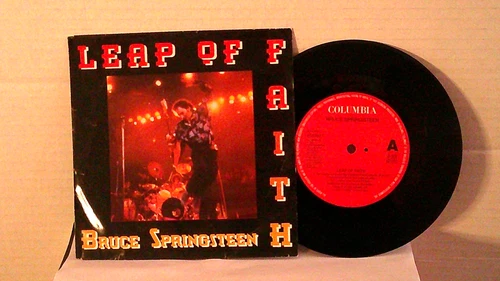 Bruce Springsteen,CBS"Leap Of Faith"Holland,7"45 with P/S,1992,NO U.S. release,M