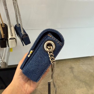 Best Price‼️Marc Jacobs The Denim Chain Mini Bag Dark Wash | eBay Best Price‼️Marc Jacobs The Denim Chain Mini Bag Dark Wash | eBay