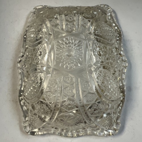 Vintage Indiana Glas Gewürz Pickle oder Schmuck Schale flache Schüssel - Bild 4 von 7