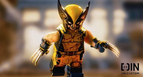 LEGO Marvel Jin Customs Deadpool & Wolverine Set Minifigures NEW - Picture 2 of 9