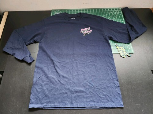 Catch Surf T-Shirt Men's Size Medium M Surf Long Sleeve Rip Da Pit Navy Blue NWT - Picture 2 of 11