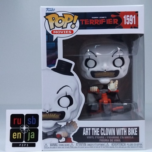 Funko Pop! Filme Horror Terrifier Art Der Clown mit Fahrrad #1591