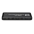 2x2 4K 60Hz USB 3.0 HDMI KVM Switch Hub With Keyboard Hotkey Extended Display A