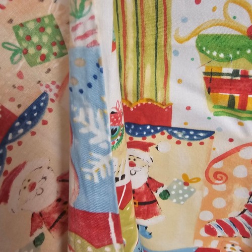 Jane Kitching Christmas Holiday Fabric Spectrix Snowman Santa Patchwork Crafting - Picture 6 of 15