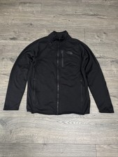 The North Face Men  s Canyonlands Full-Zip Lightweight Fleece Jacket Black Small
