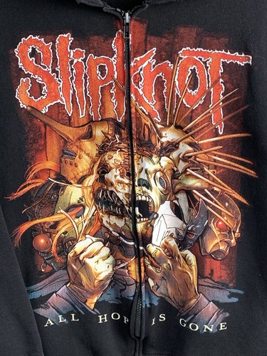 Slipknot Zip Hoodie  Vintage Hot Rock Thailand Metal Punk Band hoodie - Bild 5 von 11